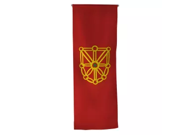 Oriflamme province Navarre en maille polyester 115 g/m²