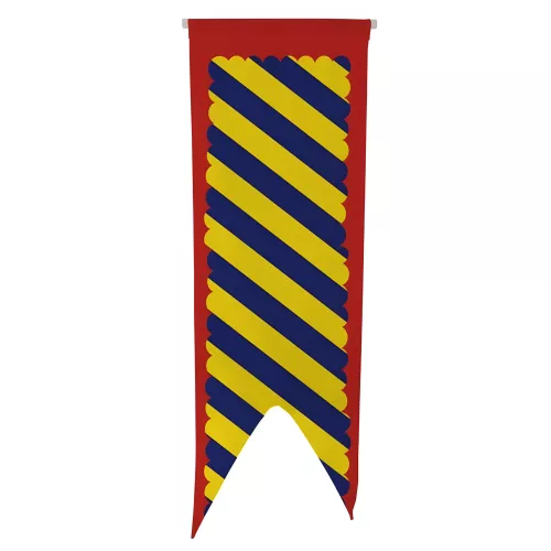 Oriflamme province Nivernais en maille polyester 115 g/m²