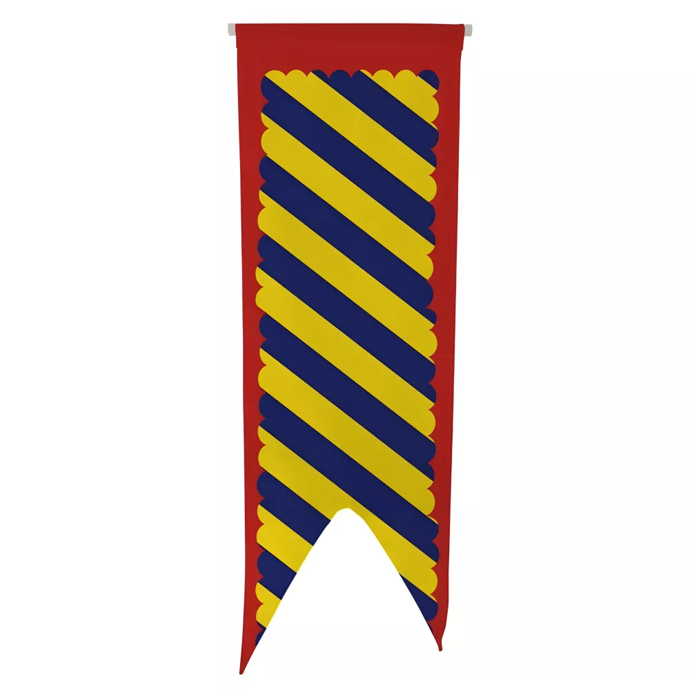 Oriflamme province Nivernais en maille polyester 115 g/m²