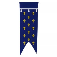 Oriflamme province Orléanais en maille polyester 115 g/m²