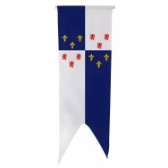 Oriflamme province Picardie en maille polyester