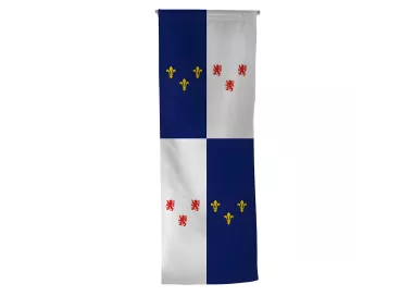 Oriflamme province Picardie en maille polyester