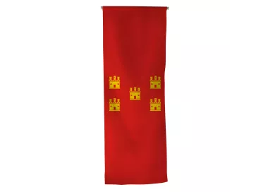 Oriflamme province Poitou en maille polyester