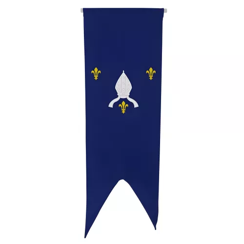 Oriflamme province Saintonge en maille polyester 115 g/m²