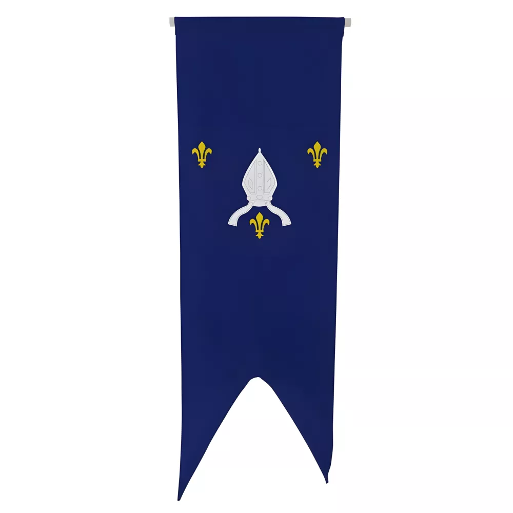 Oriflamme province Saintonge en maille polyester 115 g/m²