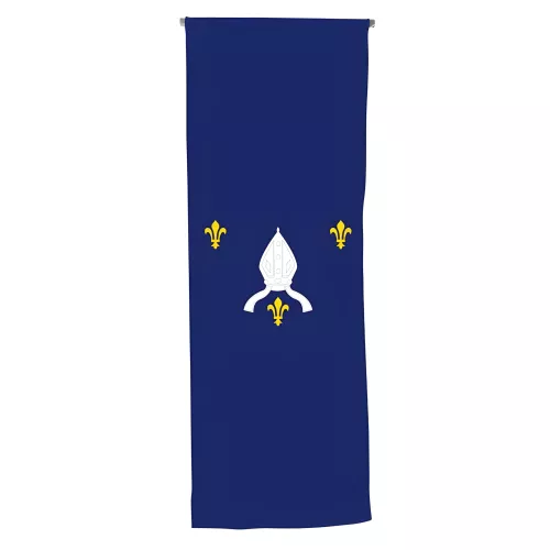 Oriflamme province Saintonge en maille polyester 115 g/m²