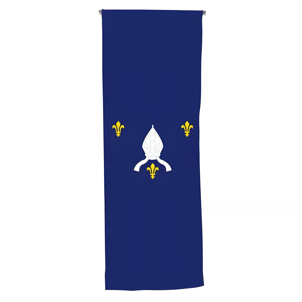 Oriflamme province Saintonge en maille polyester 115 g/m² Oriflamme province Saintonge en maille polyester 115 g/m²