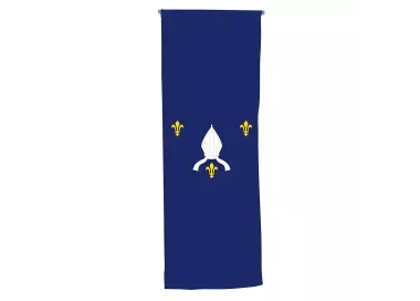 Oriflamme province Saintonge en maille polyester 115 g/m²
