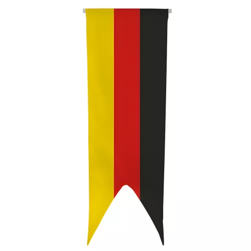 Oriflamme Allemagne en maille polyester avec traverse