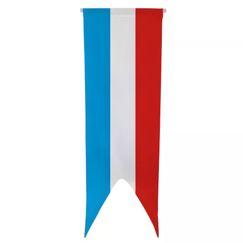 Oriflamme Luxembourg en maille polyester verticale