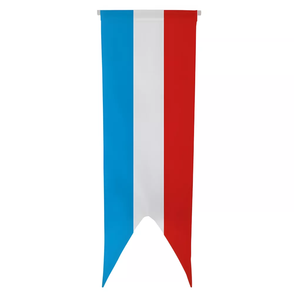 Oriflamme Luxembourg en maille polyester verticale