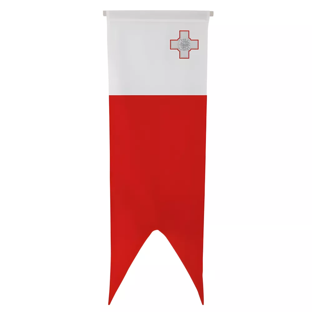 Oriflamme Malte en maille polyester personnalisable