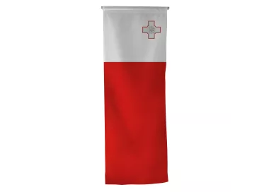 Oriflamme Malte en maille polyester personnalisable