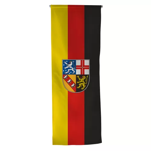 Oriflamme Sarre en maille polyester avec traverse