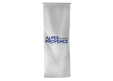 Oriflamme du Conseil Départemental des Alpes de Haute-Provence