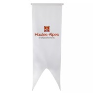 Oriflamme du Conseil Départemental des Hautes-Alpes en maille polyester