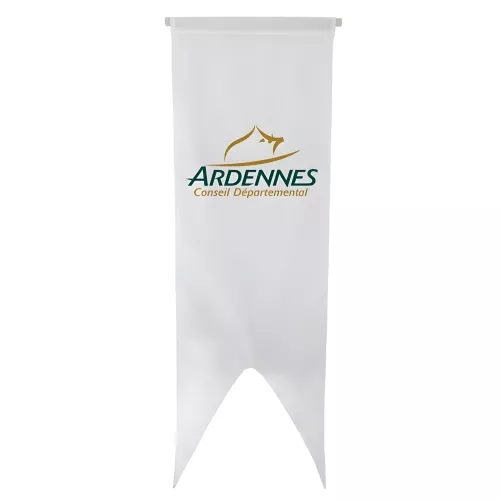 Oriflamme Conseil Départemental Ardennes en maille polyester