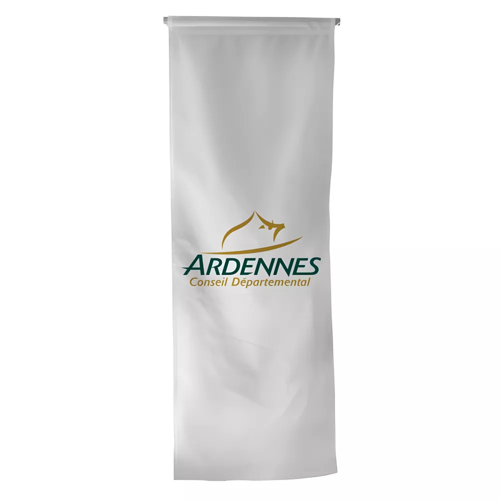 Oriflamme Conseil Départemental Ardennes en maille polyester Oriflamme Conseil Départemental Ardennes en maille polyester