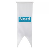 Oriflamme du Conseil Départemental du Nord en maille polyester