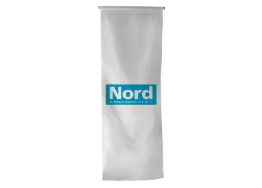 Oriflamme du Conseil Départemental du Nord en maille polyester