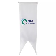 Oriflamme du Conseil Départemental de l'Orne en maille polyester