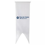 Oriflamme Conseil Départemental Pas-de-Calais maille polyester