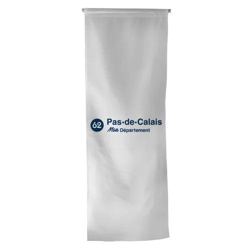 Oriflamme Conseil Départemental Pas-de-Calais maille polyester