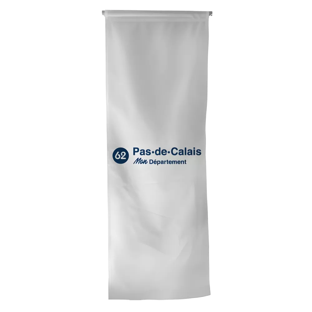 Oriflamme Conseil Départemental Pas-de-Calais maille polyester