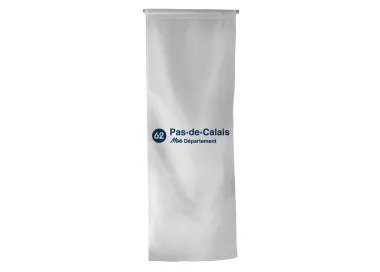 Oriflamme Conseil Départemental Pas-de-Calais maille polyester