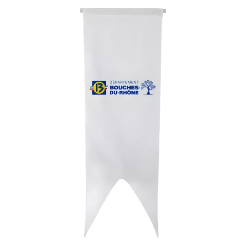 Oriflamme Conseil Départemental Bouches-du-Rhône polyester 115 g/m²