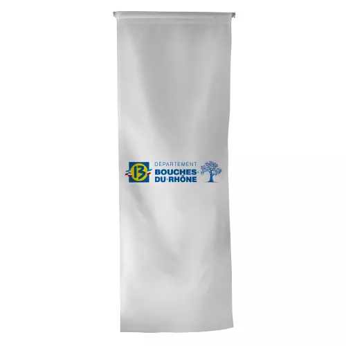 Oriflamme Conseil Départemental Bouches-du-Rhône polyester 115 g/m²