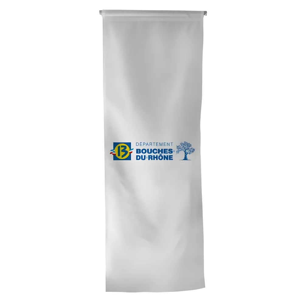Oriflamme Conseil Départemental Bouches-du-Rhône polyester 115 g/m² Oriflamme Conseil Départemental Bouches-du-Rhône polyester 115 g/m²