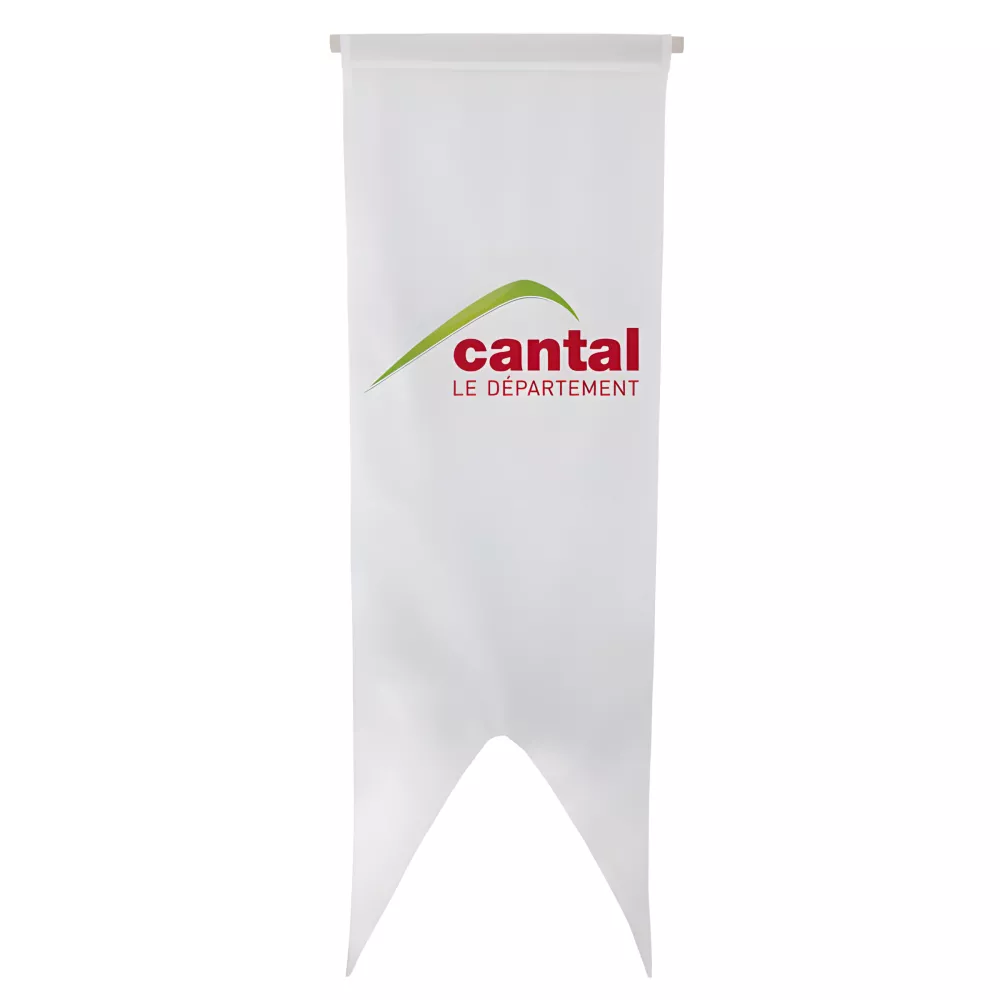 Oriflamme du Conseil Départemental du Cantal en polyester