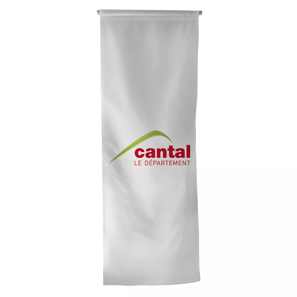 Oriflamme du Conseil Départemental du Cantal en polyester