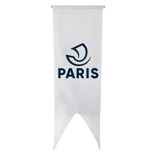 Oriflamme du Conseil Départemental de Paris en polyester
