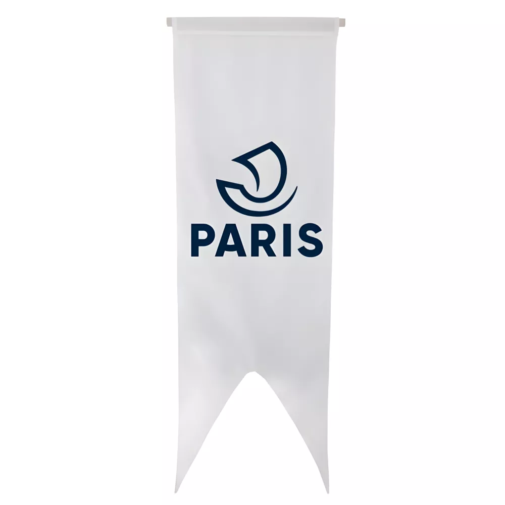 Oriflamme du Conseil Départemental de Paris en polyester