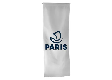 Oriflamme du Conseil Départemental de Paris en polyester