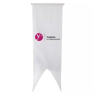 Oriflamme du Conseil Départemental des Yvelines en maille polyester