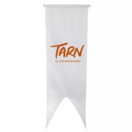 Oriflamme du Conseil Départemental du Tarn en polyester