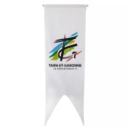 Oriflamme du Conseil Départemental Tarn-et-Garonne polyester