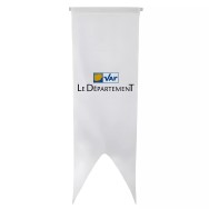 Oriflamme du Conseil Départemental du Var en maille polyester
