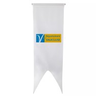 Oriflamme du Conseil Départemental du Vaucluse en maille polyester