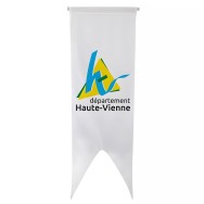 Oriflamme du Conseil Départemental de la Haute-Vienne en polyester