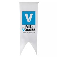 Oriflamme du Conseil Départemental des Vosges en maille polyester
