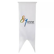 Oriflamme du Conseil Départemental de l'Yonne en polyester