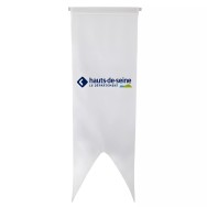 Oriflamme du Conseil Départemental des Hauts-de-Seine en polyester