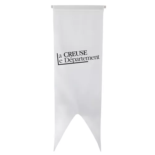 Oriflamme Conseil Départemental Creuse en maille polyester
