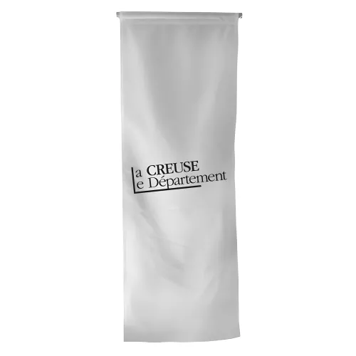 Oriflamme Conseil Départemental Creuse en maille polyester