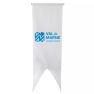 Oriflamme du Conseil Départemental du Val-de-Marne en polyester