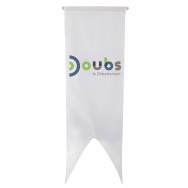 Oriflamme du Conseil Départemental du Doubs en maille polyester